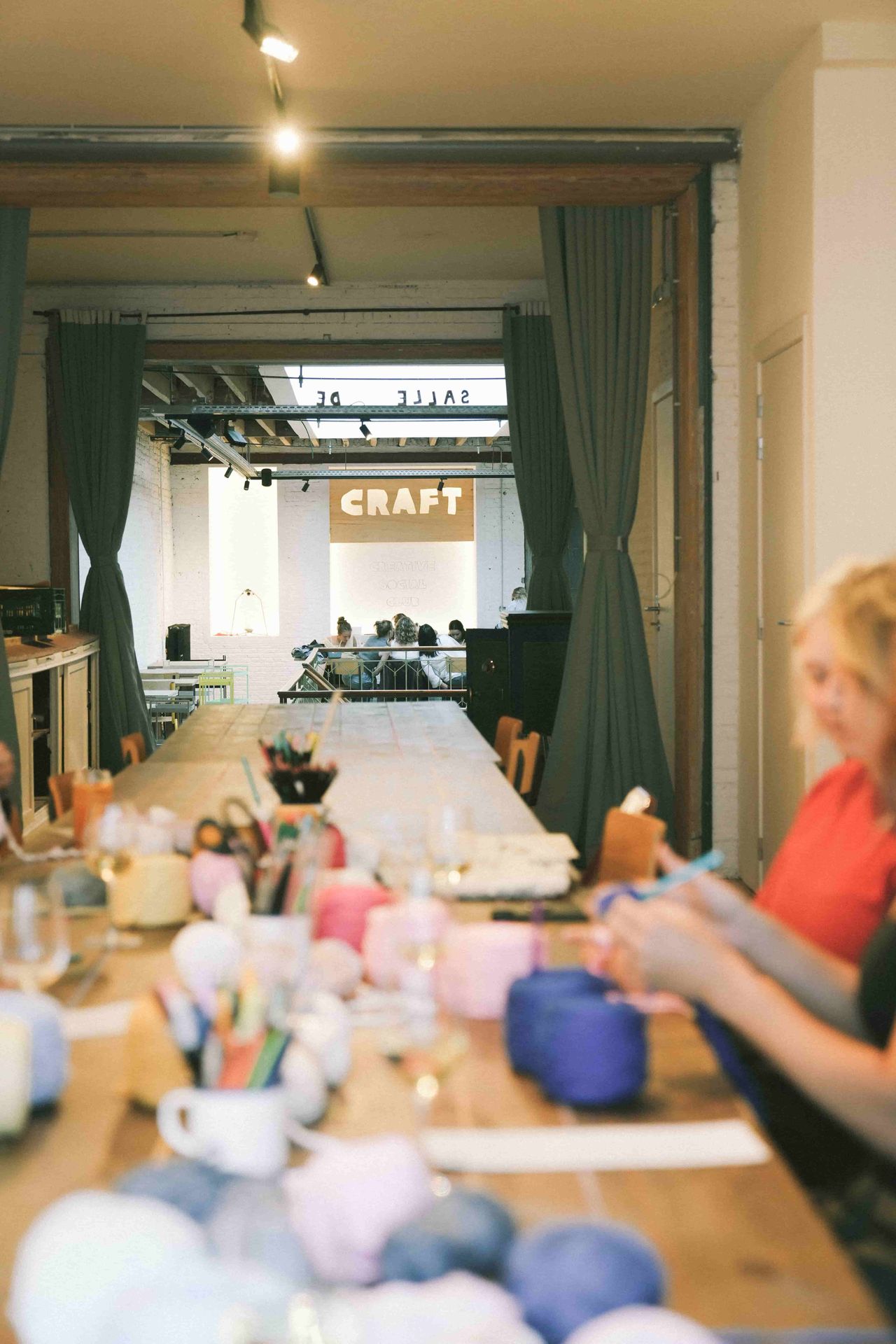Corporate event at craft studios